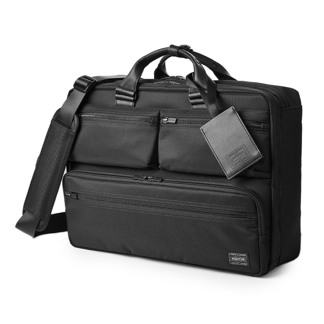 マスターピース 3WAY BAG ブラック ビジネス カジュアル ポーター PORTER CLASSIC 最大46%☆8/11迄 ポータークラシック ビジネス