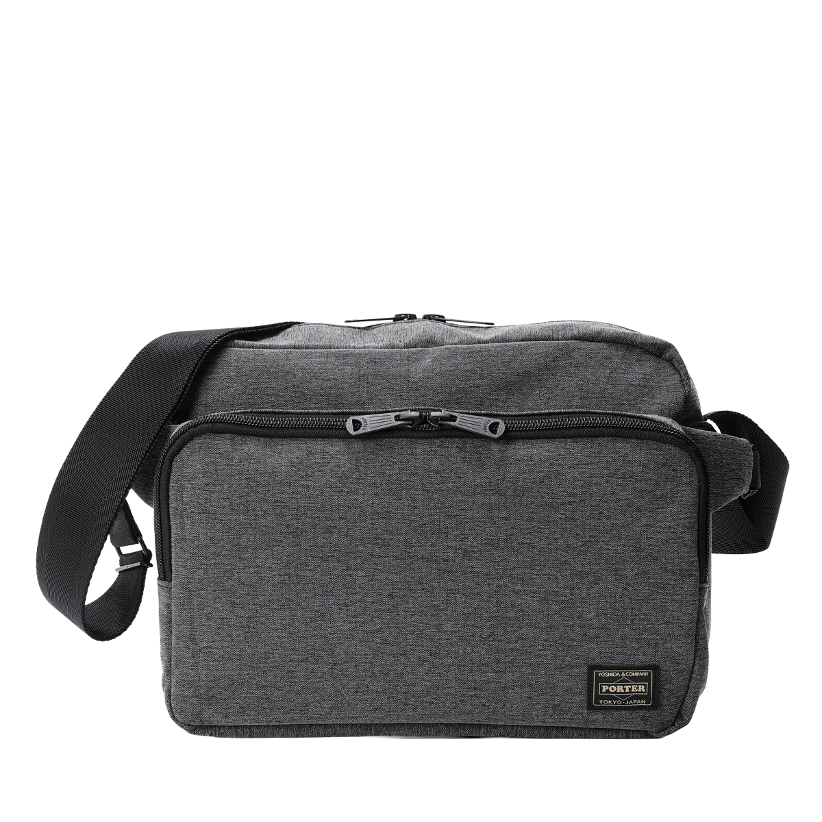 ポーター ファンクション ショルダーバッグ (S) 691-19622 PORTER FUNCTION 吉田カバン バッグ メンズ レディース 斜めがけバッグ グレー ナイロン | PORTER | 01