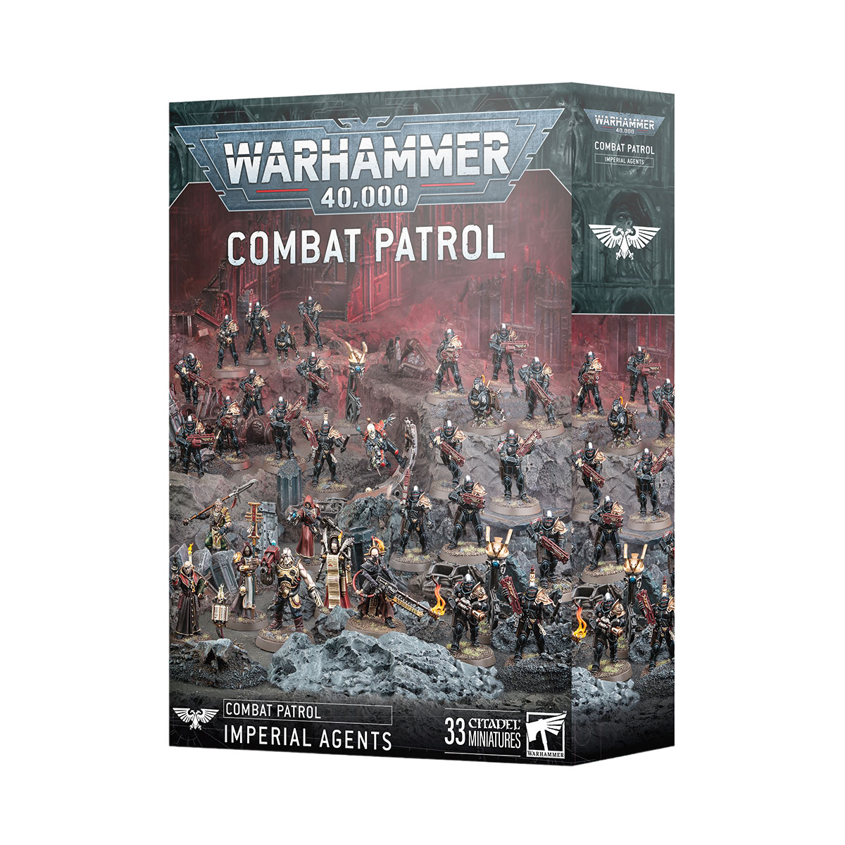 ウォーハンマー 40,000 WARHAMMER 40k コンバットパトロール インペリアル・エージェント 73-02 | ブランド登録なし | 01