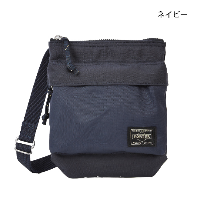 ポーター フォース ショルダーポーチ 855-05461 メンズ レディース ブランド ミニ スリム 小さめ 斜めがけ 軽量 薄型 縦型 吉田カバン PORTER | FORCE（PORTER） | 03