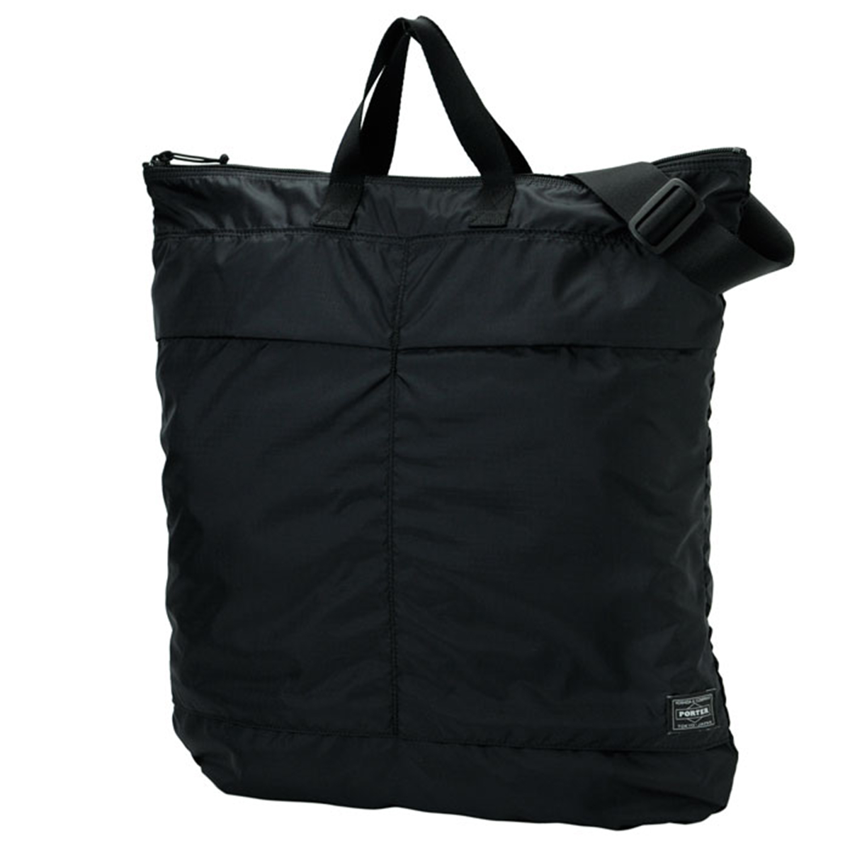 ポーター フレックス 2WAYヘルメットバッグ 856-07421 PORTER FLEX 吉田カバン バッグ メンズ レディース ブランド 斜めがけバッグ 日本製 A4 B4 | PORTER | 01