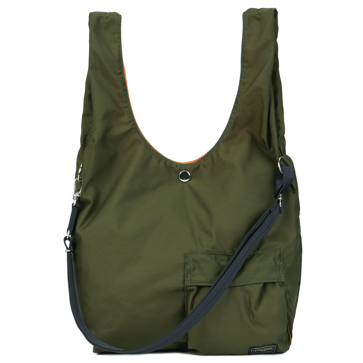 PORTER / BAGGER CVS BAG エコバッグ　オリーブ　ポーター PORTER ポーター バガー CVSバッグ 865-15216 エコバッグ トートバッグ