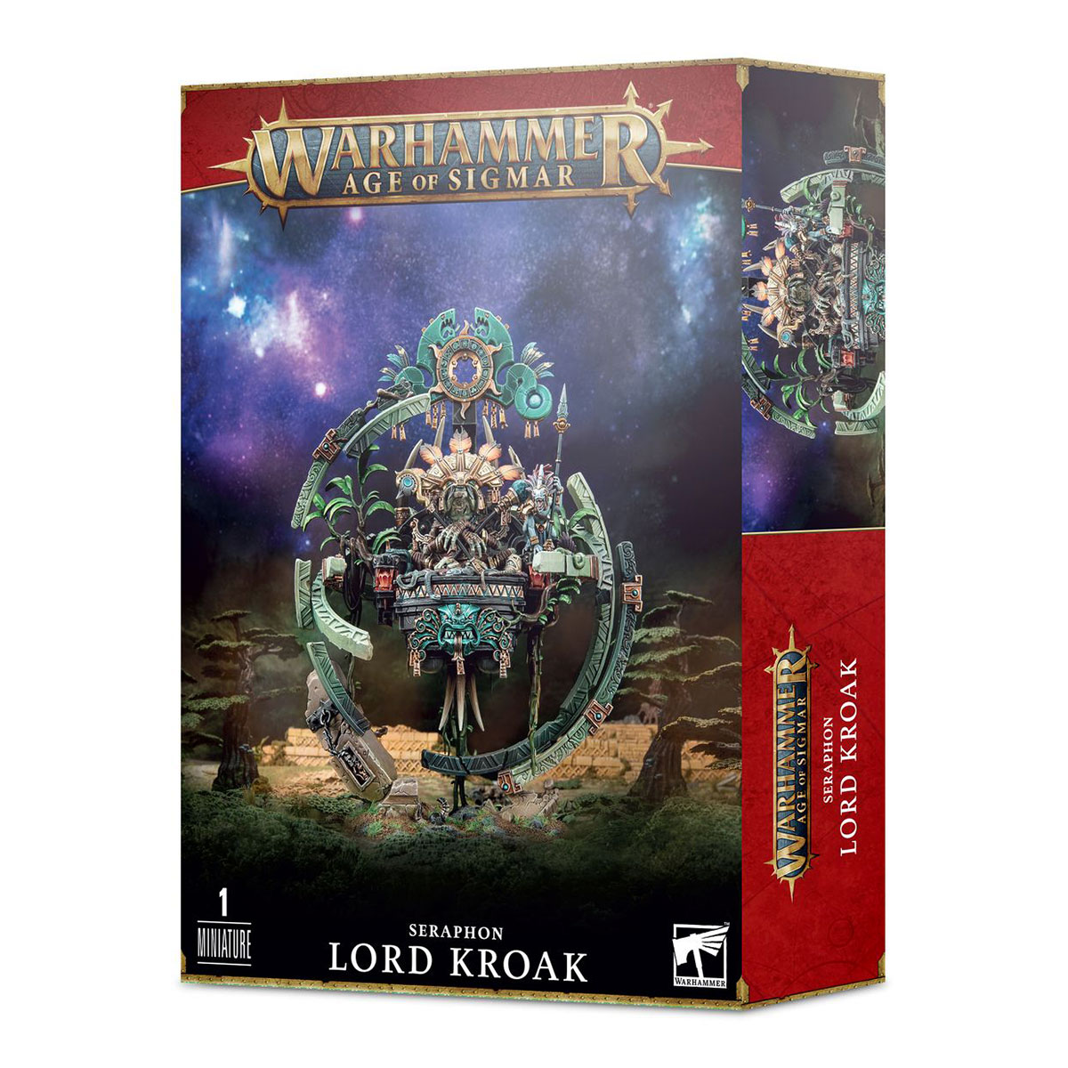 ウォーハンマー 88-15 エイジ オヴ シグマー AoS セラフォン 大司教クロォク WARHAMMER Age of Sigmar / Seraphon: Lord Kroak | ブランド登録なし | 01