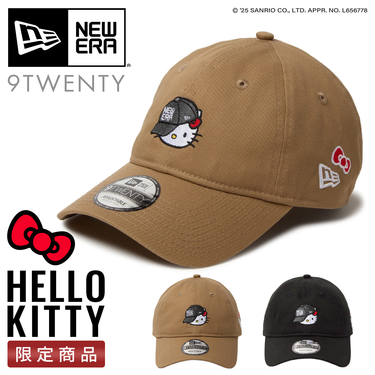正規取扱店】ニューエラ HELLO KITTY キャップ 帽子 920kitty-necap