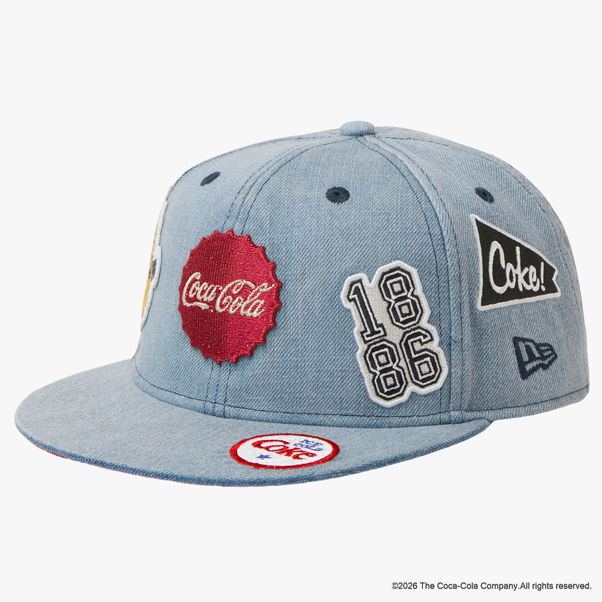 最大42% 8/11限定 ニューエラ キャップ 9FIFTY コカ・コーラ メンズ レディース ブランド フラットバイザー アジャスタブル 帽子 NEW ERA Coca-Cola 15154801 | NEW ERA | 01