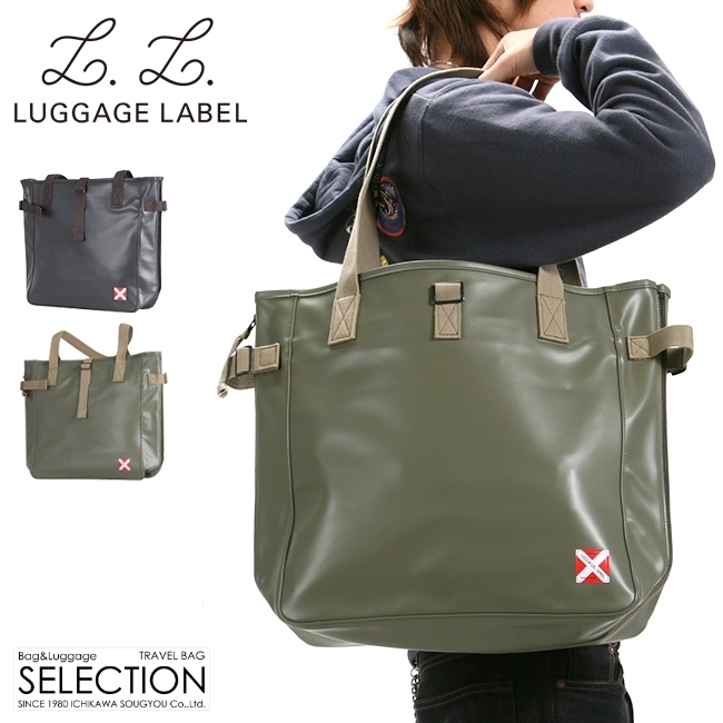 luggage label トート 安い バッグ