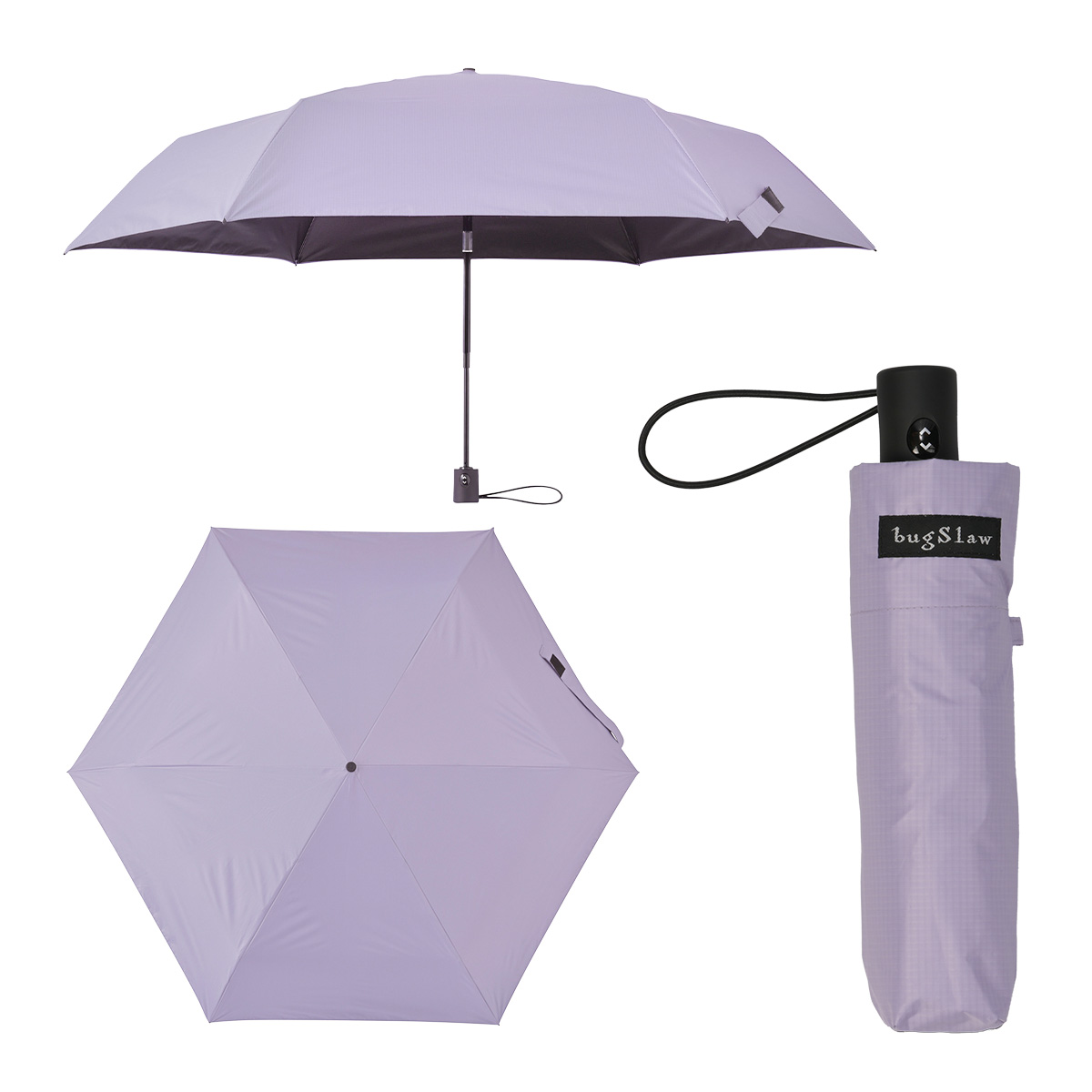 バグスロウ×アンベル ベリカル ヒートブロック 折りたたみ傘 晴雨兼用 自動開閉 日傘 A1569 | Amvel | 03