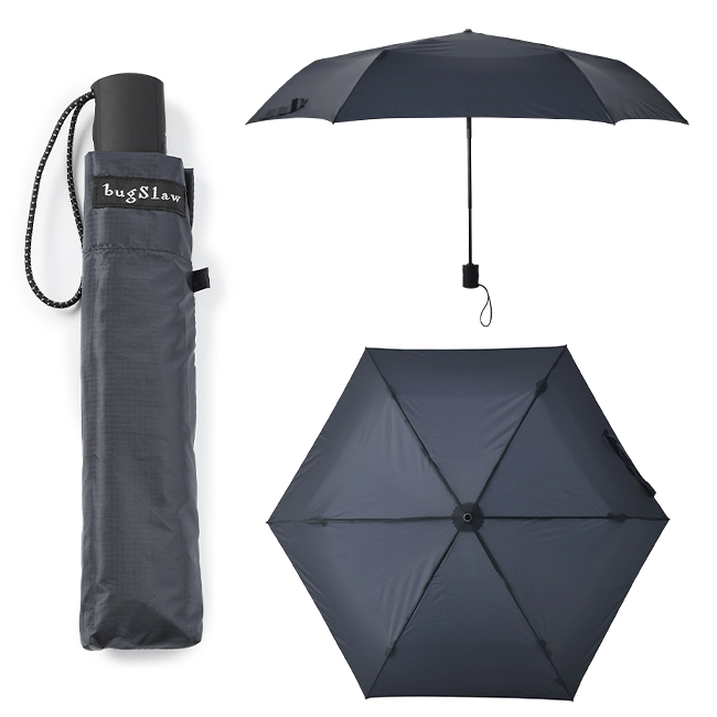 バグスロウ×アンベル ベリカルフラット 折りたたみ傘 自動開閉 6本骨 軽量 スリム Amvel VERYKAL Flat bugSlaw A2750 | Amvel | 05