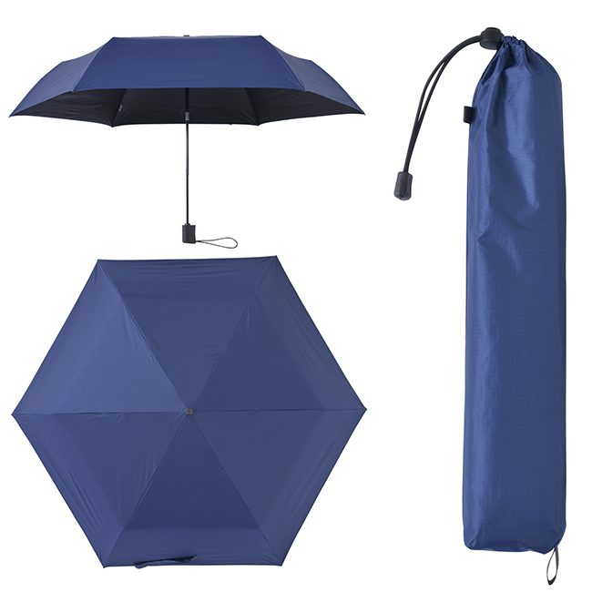 バグスロウ×アンベル 折りたたみ傘 晴雨兼用 自動開閉 軽量 ベリカルラージ フラット bugSlaw A2755 | Amvel | 02