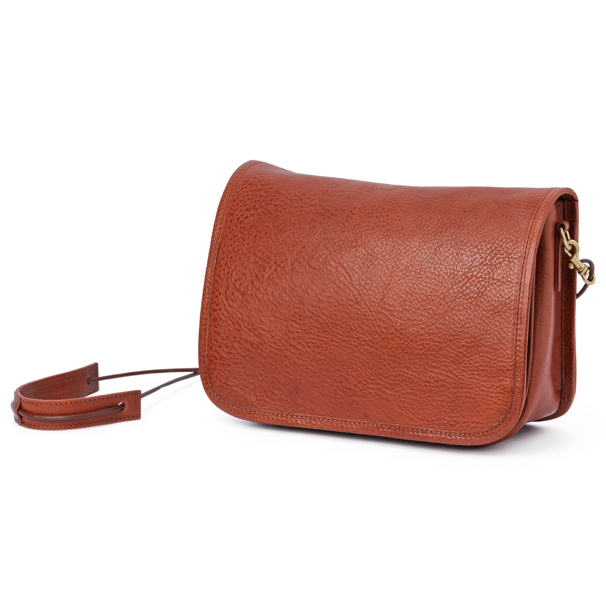 A_W アウ ショルダーバッグ メンズ レディース ブランド レザー 本革 斜めがけ 小さめ 横型 フラップ MAILL BAG M AB-002 在庫限り | A_W | 02