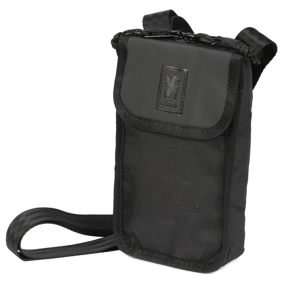 クローム インダストリーズ トラベルテックポーチ ショルダーポーチ 縦型 ブラックX CHROME INDUSTRIES TRAVEL TECH POUCH AC256 | CHROME | 01
