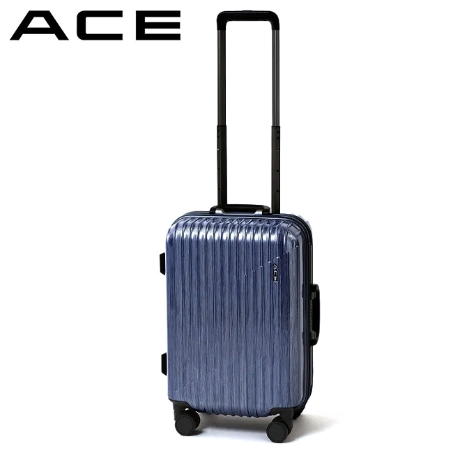 最大44.5% 5/18から エース スーツケース 機内持ち込み Sサイズ 30L 軽量 小型 小さめ フレームタイプ キャスターストッパー クレスタ2F ACE 05106｜selection｜03