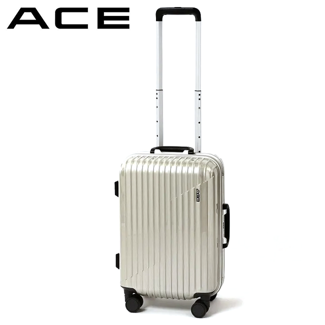 最大44.5% 5/18から エース スーツケース 機内持ち込み Sサイズ 30L 軽量 小型 小さめ フレームタイプ キャスターストッパー クレスタ2F ACE 05106｜selection｜04