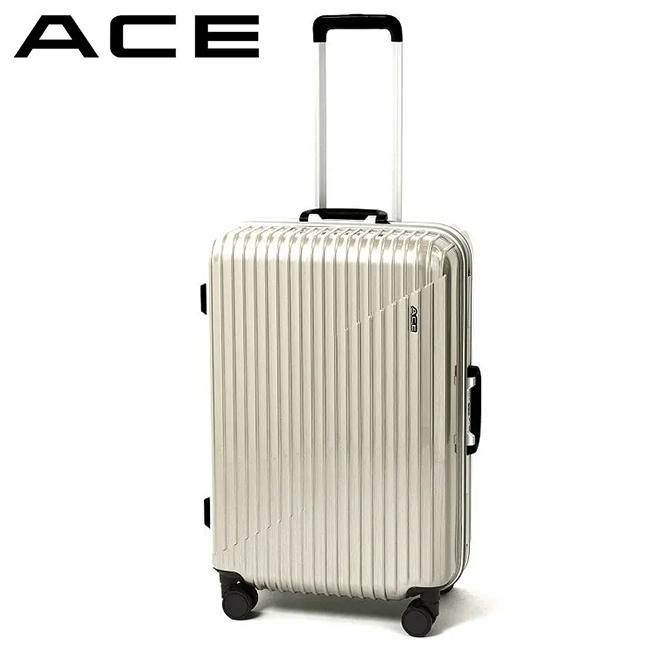 最大38% 4/27限定 エース スーツケース Mサイズ 58L 軽量 中型 フレームタイプ キャスターストッパー キャリーケース クレスタ2F ACE 05107｜selection｜04