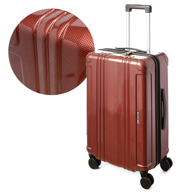 最大32% 6/23限定 限定品 エース スーツケース Mサイズ 47L 軽量 キャリーバッグ キャ...