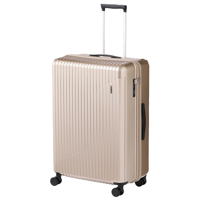 エース スーツケース Lサイズ 軽量 大型 大容量 85L ストッパー シンプル キャリーケース キ...