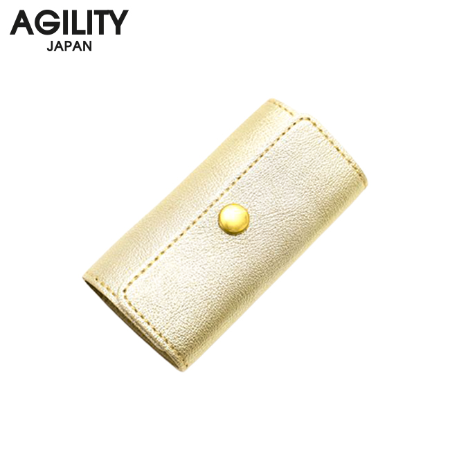 アジリティ シルバー ゴールド キーケース 4連 日本製 本革 レザー ブランド レディース AGILITY 0276 | AGILITY | 02