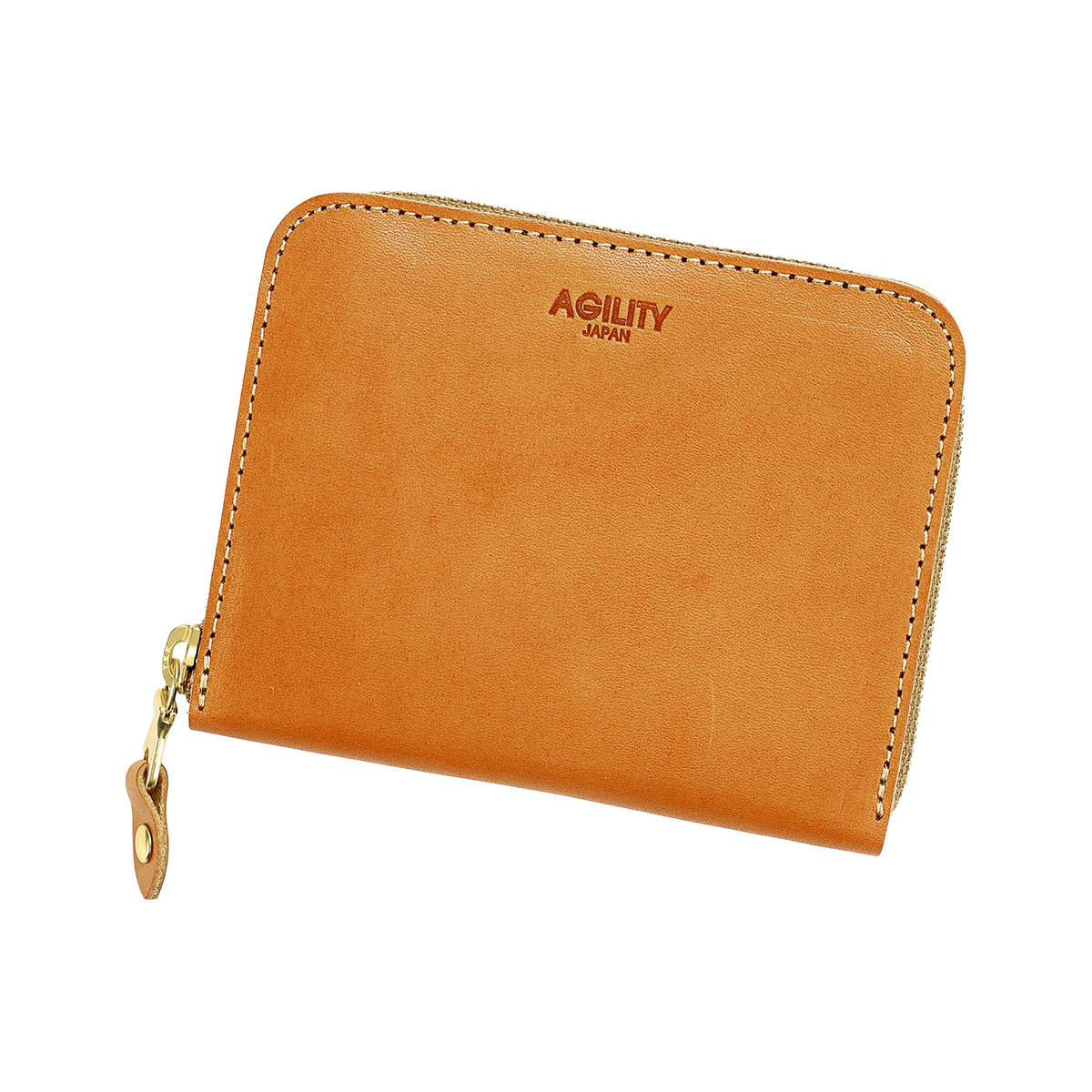 アジリティ 二つ折り財布 レディース メンズ レザー 本革 日本製 大容量 軽量 薄型 薄マチ スリム トレーズ AGILITY 0377 | AGILITY | 02