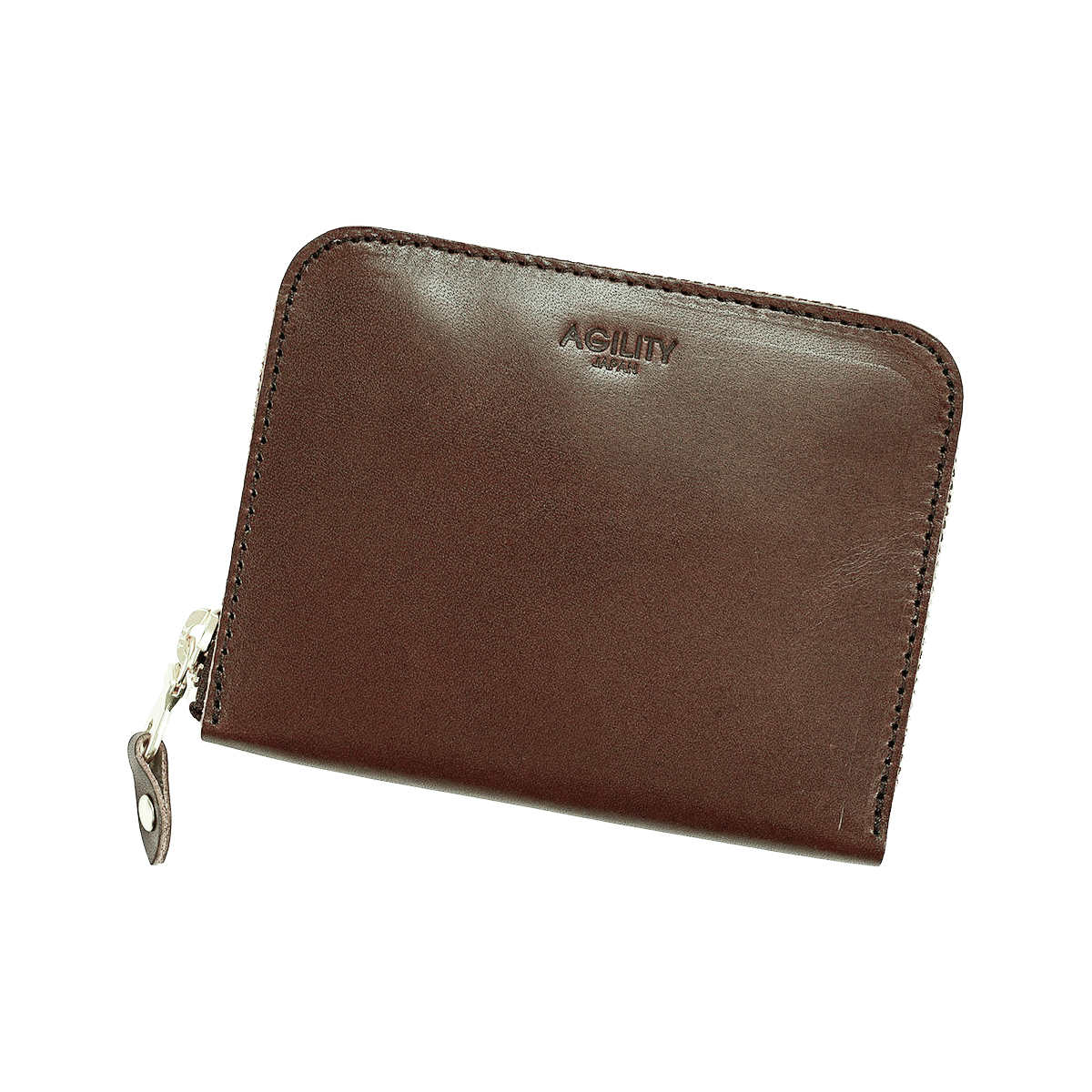 アジリティ 二つ折り財布 レディース メンズ レザー 本革 日本製 大容量 軽量 薄型 薄マチ スリム トレーズ AGILITY 0377 | AGILITY | 04