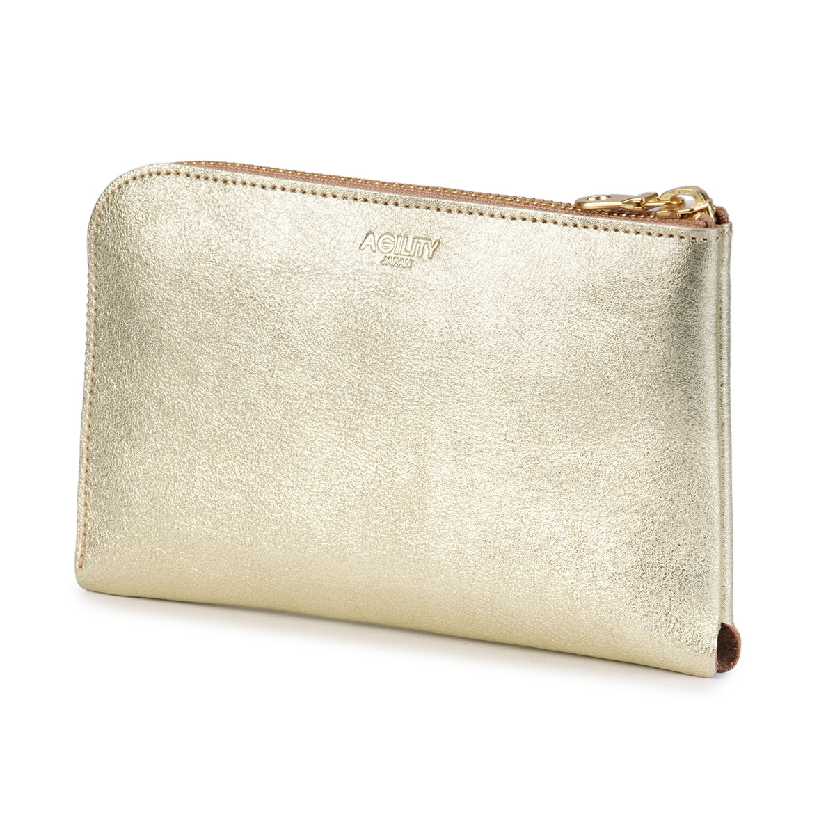 アジリティ 財布 長財布 L字ファスナー ゴールド シルバー 金 銀 本革 日本製 AGILITY 1600 | AGILITY | 02