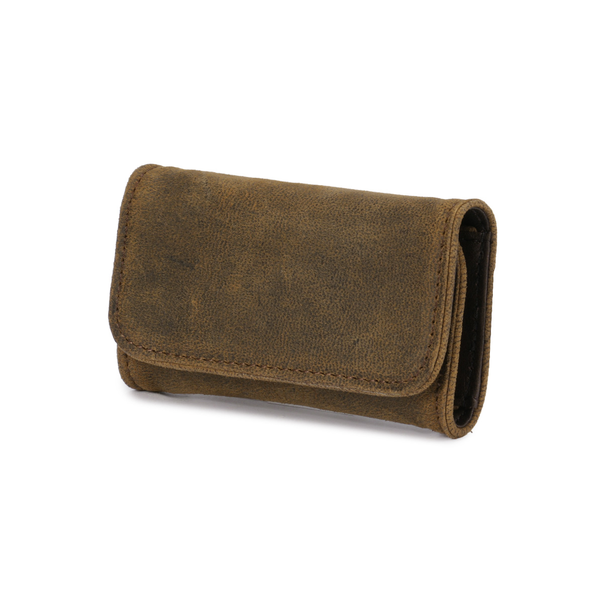 A_W キーケース メンズ レディース ブランド レザー 本革 軽量 3連 アウ ワックスドエルク Waxed Elk KEY CASE AP-023 | A_W | 02