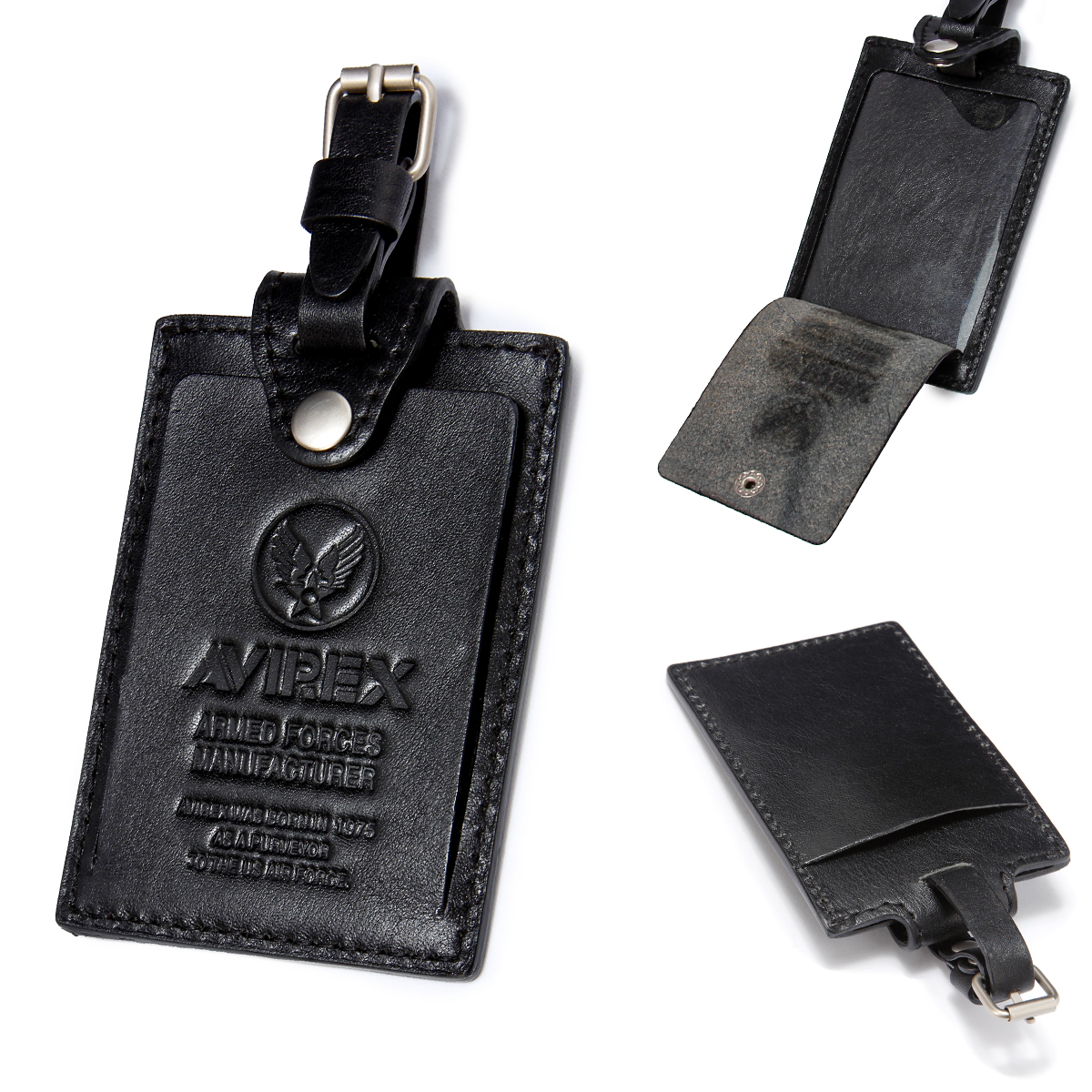 美品✨AVIREX アヴィレックス トートバッグ レザー ブラウン