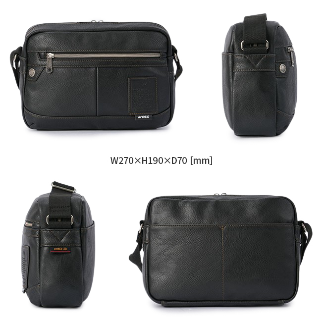 直営店別注》VARSITY LEATHER MINI DUFFLE BAG / バーシティ