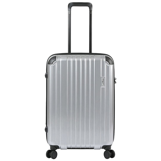 バーマス スーツケース Mサイズ 54L ストッパー付き USB 充電 静音