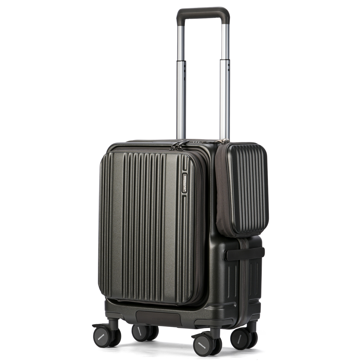 BERMAS バーマス　サイドポケット付きフロントオープンEURO CITYⅢ BERMAS 最大47% 11/25から バーマス スーツケース ユーロシティ3 機内