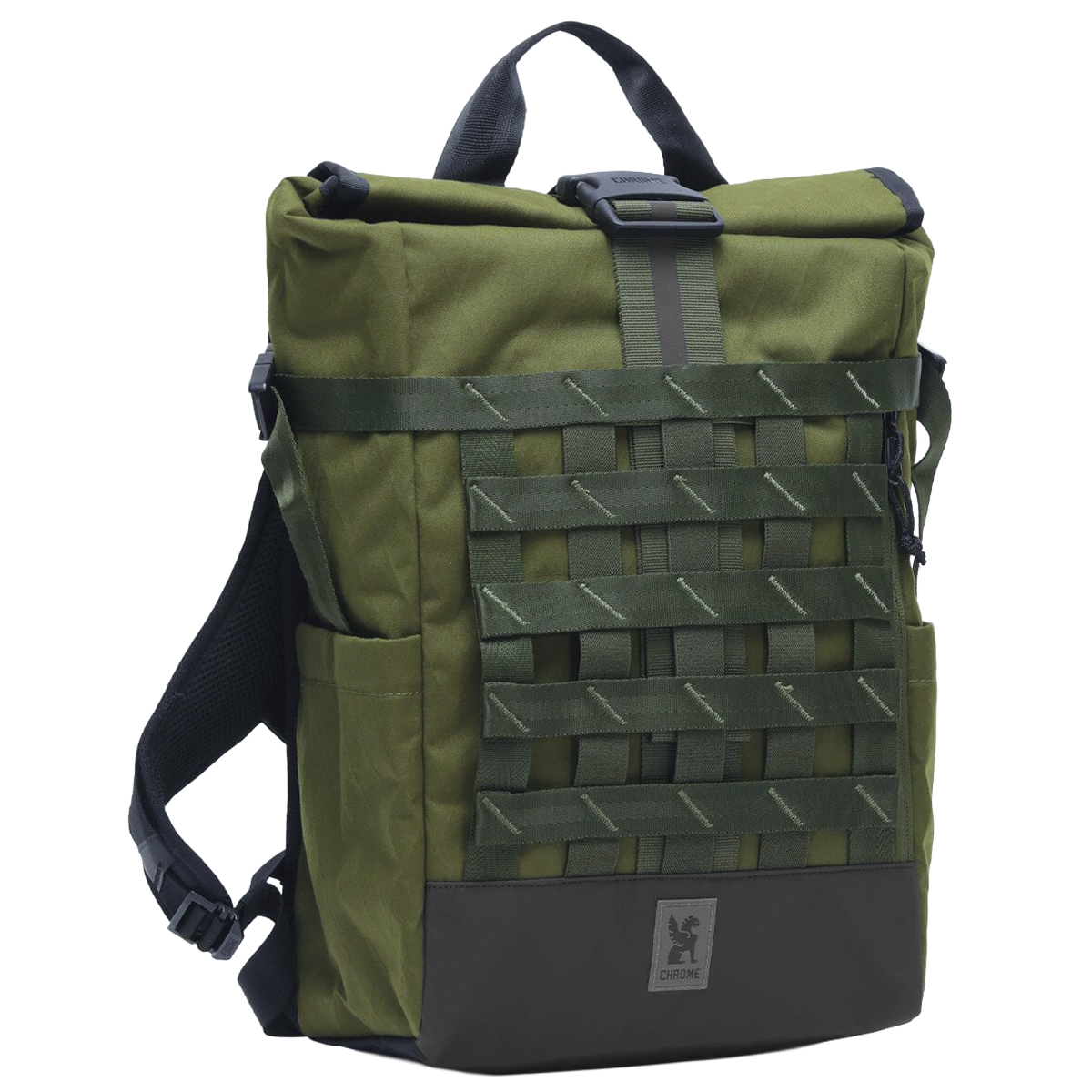 クローム インダストリーズ バラージ バックパック ロールトップ リュック 18L 撥水 防水 耐水 CHROME INDUSTRIES BARRAGE BG366 | CHROME | 02