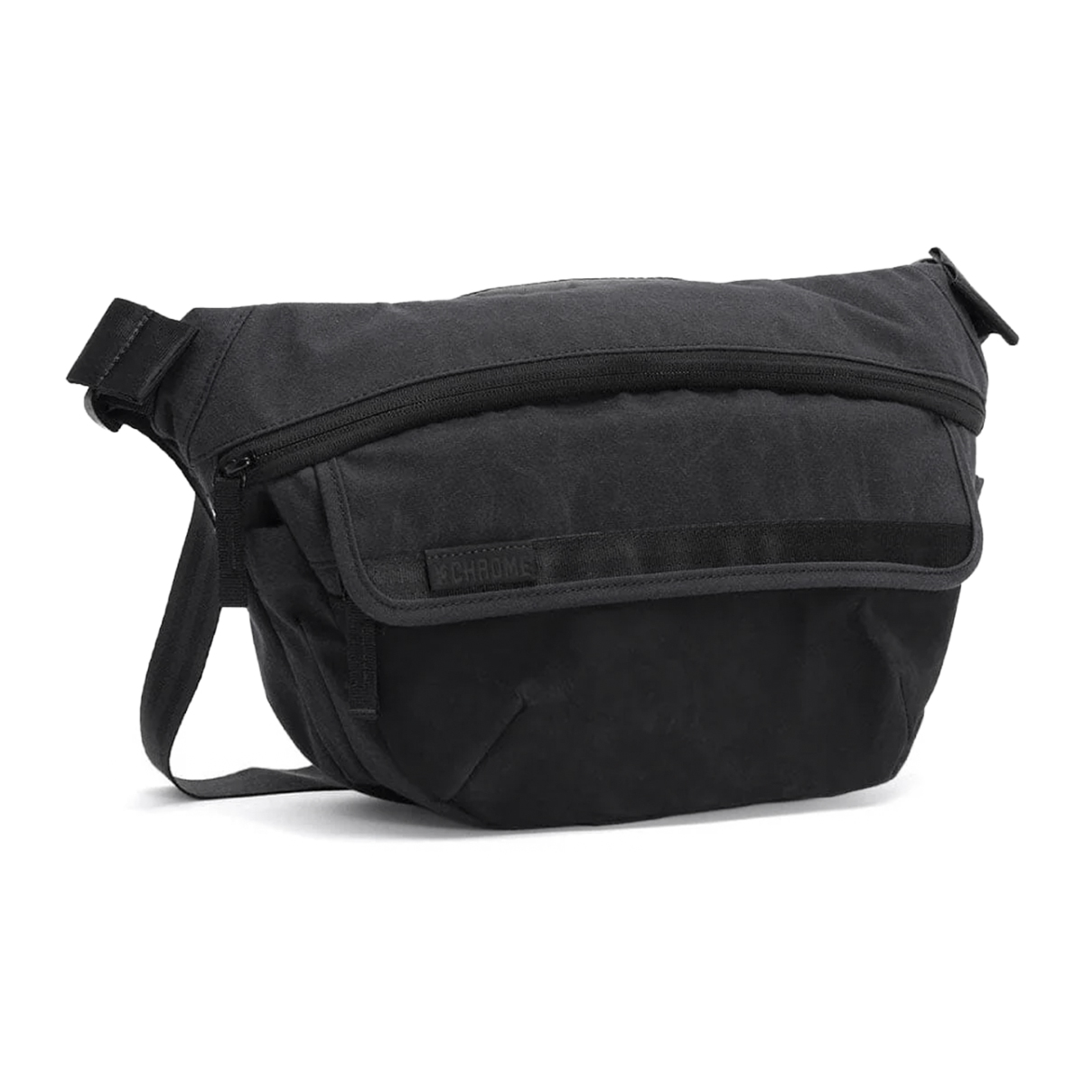 最大44% 3/22まで クローム インダストリーズ ボットフラップスリング ショルダーバッグ 5L ブラックキャンバスレザー 耐水 軽量 CHROME INDUSTRIES BJ009 | CHROME | 01