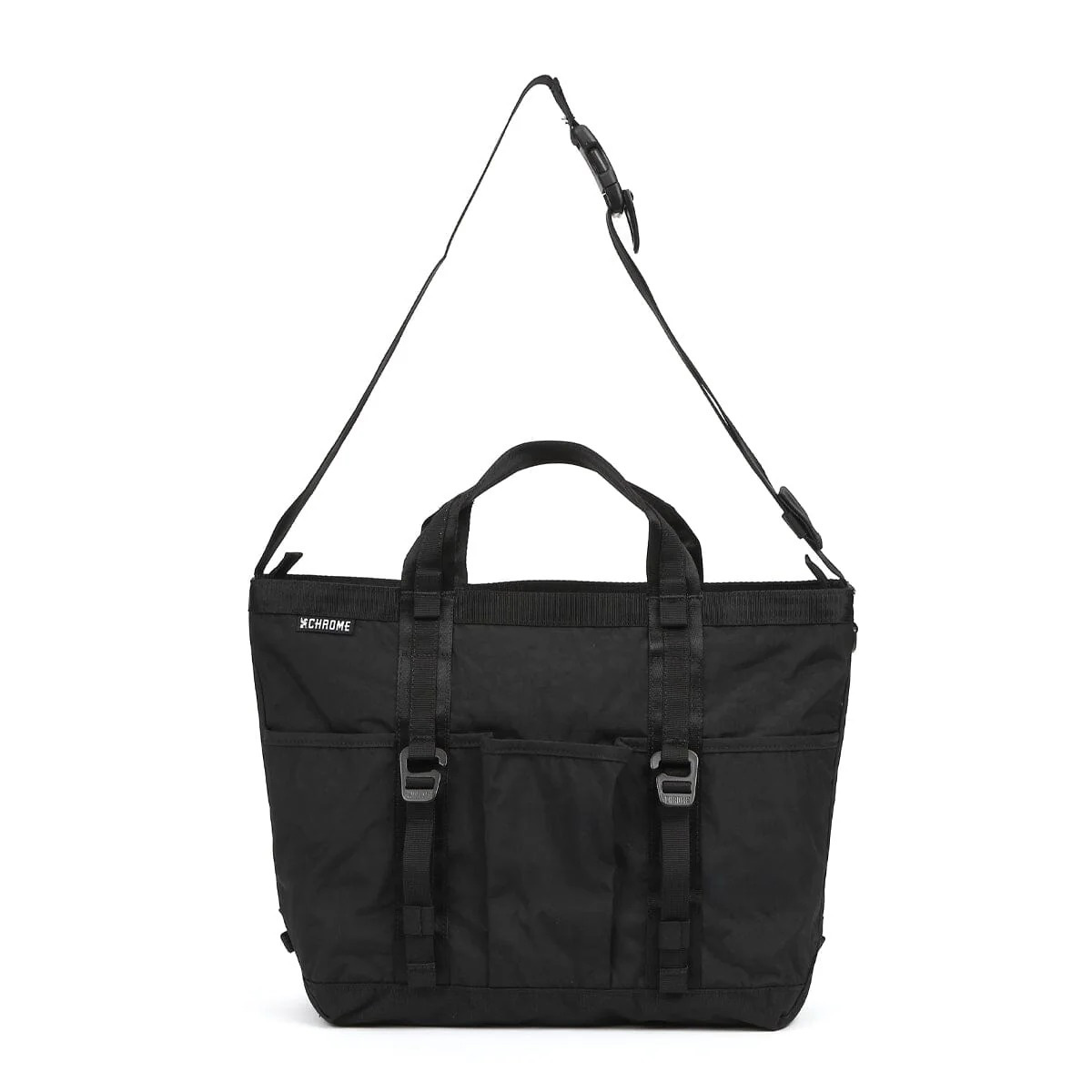 最大50% 4/5限定 クローム インダストリーズ グローサリー トート メッセンジャーバッグ 15L A4 ブラッククリンクル CHROME INDUSTRIES GROCERY JP240 | CHROME | 01