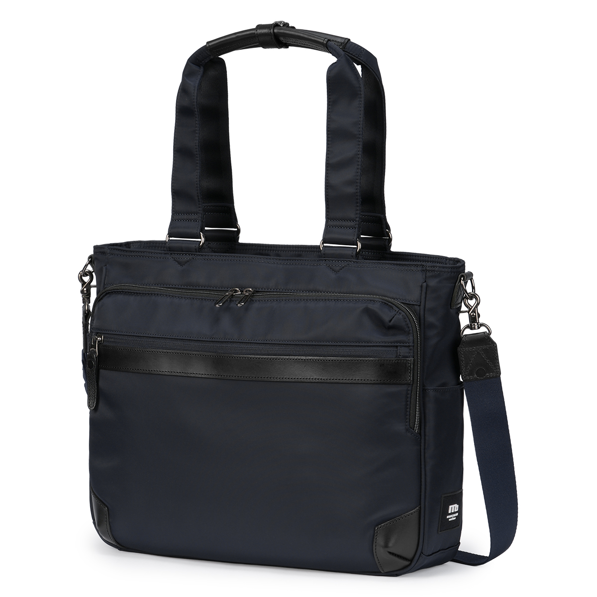 最大40% 10/15限定 ムスタッシュ オン タイム ビジネストートバッグ メンズ ブランド 50代 40代 黒 通勤 A4 2WAY ビジネスバッグ moustache on time BNO-2874 | moustache on time | 02