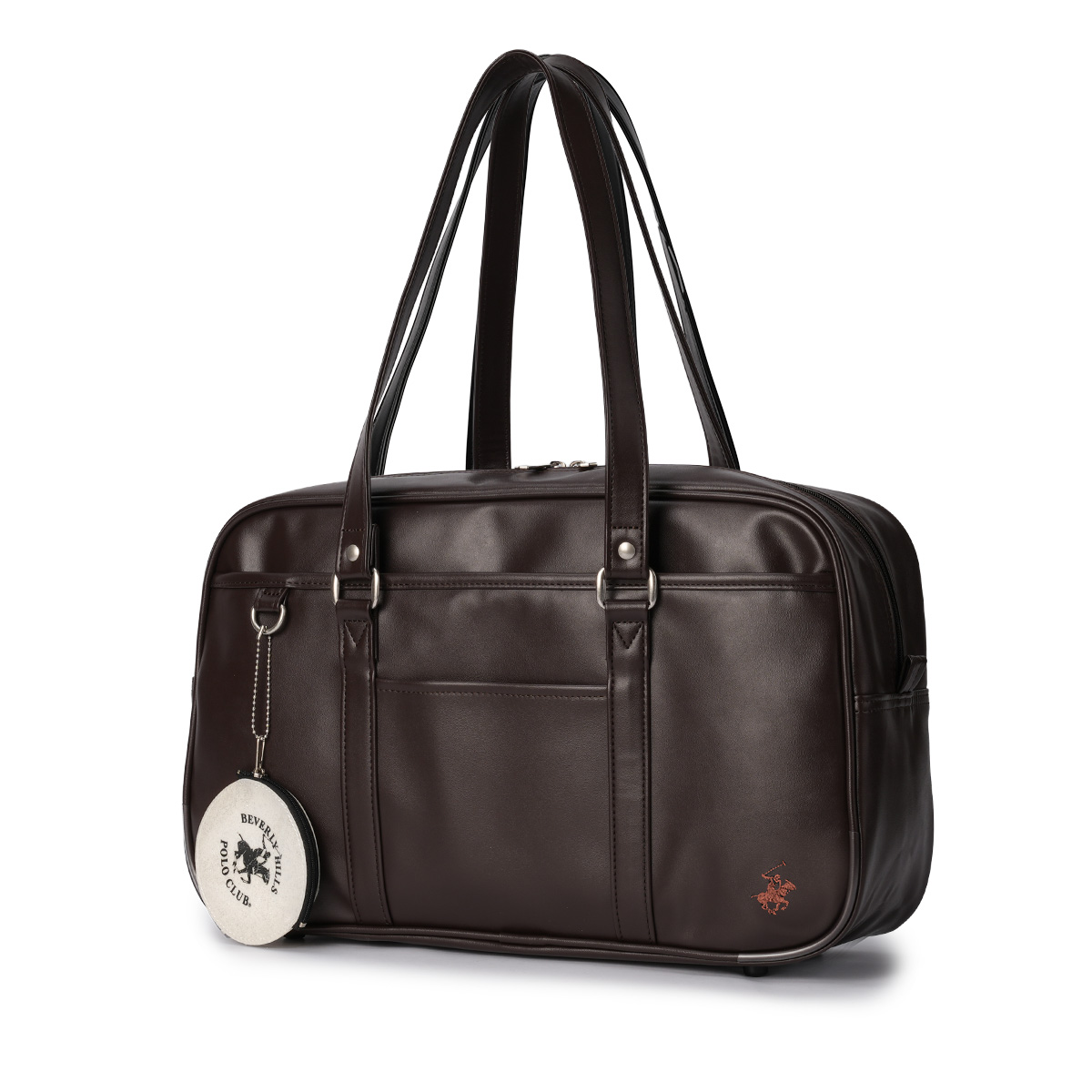 最大42% 1/18限定 2026モデル ビバリーヒルズポロクラブ スクールバッグ スクバ 合皮 女子 女子高生 高校生 中学生 通学 黒 茶 ブラウン かわいい bps002 | BEVERLY HILLS POLO CLUB | 06