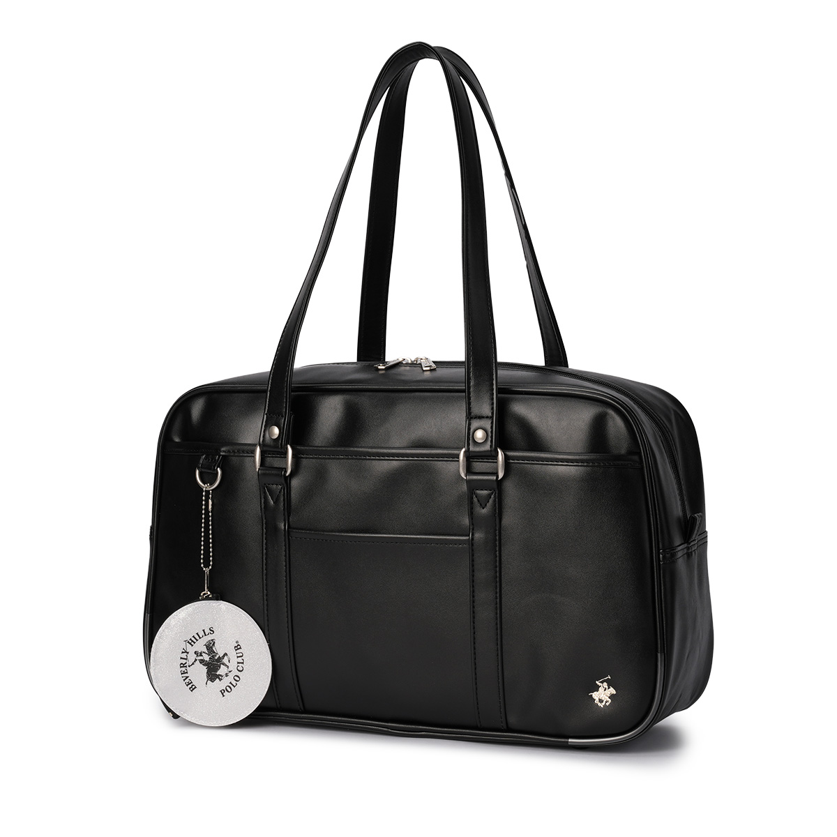 最大42% 1/18限定 2026モデル ビバリーヒルズポロクラブ スクールバッグ スクバ 合皮 女子 女子高生 高校生 中学生 通学 黒 茶 ブラウン かわいい bps002 | BEVERLY HILLS POLO CLUB | 03