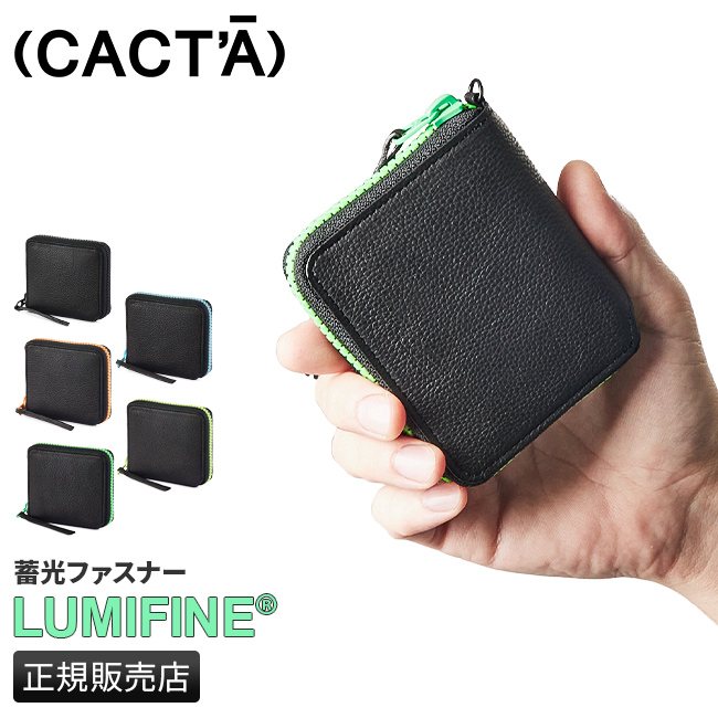 カクタ 財布 二つ折り財布財布 メンズ レディース ブランド 小さめ 本