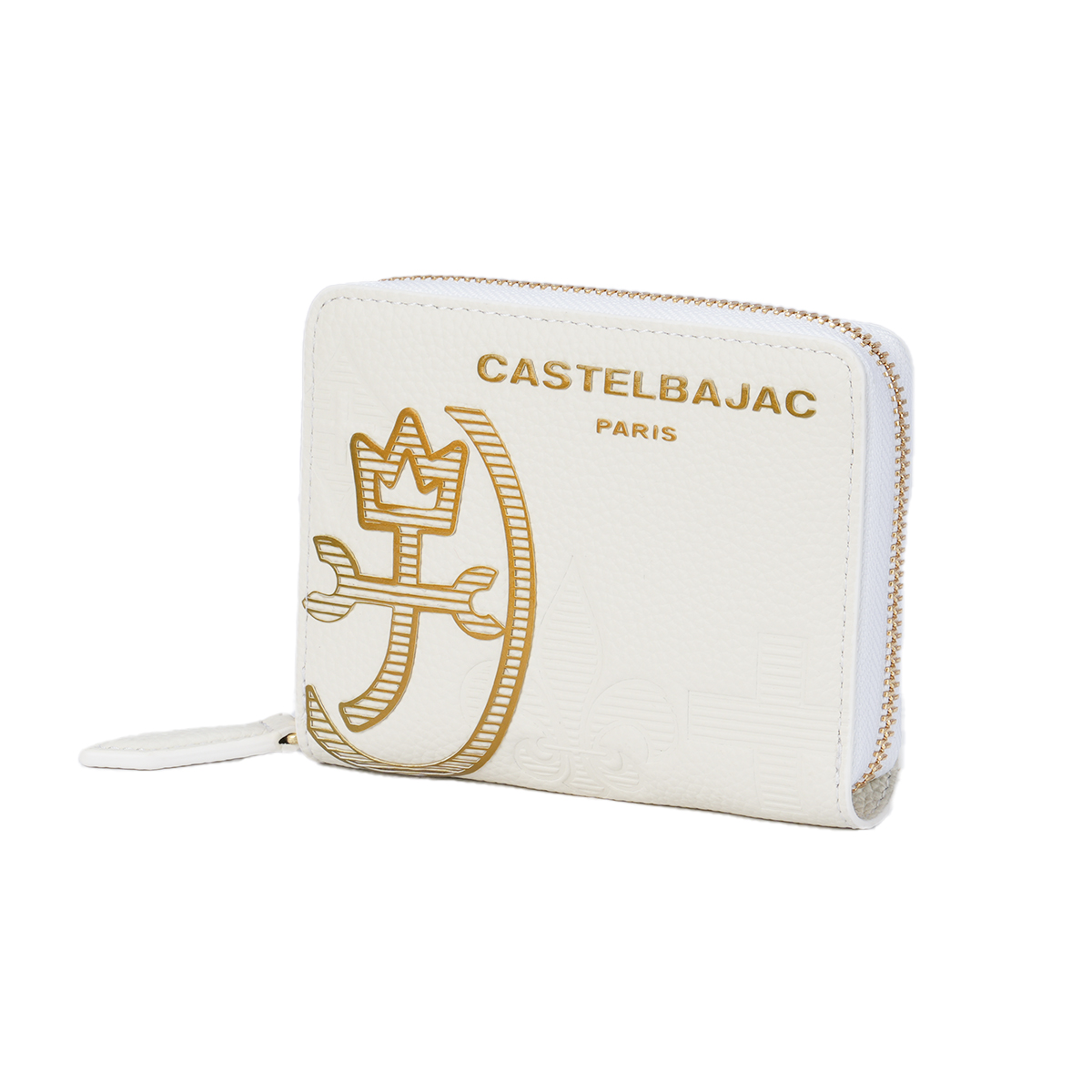 カステルバジャック カヌレ 二つ折り財布 メンズ ブランド ファスナー レザー 本革 box型小銭入れ ボックス型 CASTELBAJAC CANNELE 035623 | CASTELBAJAC | 02