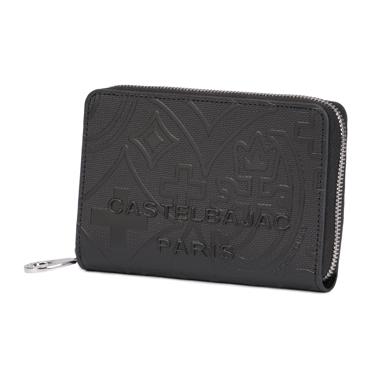 最大55% 1/30から カステルバジャック ミカ ミドル財布 二つ折り財布 メンズ レディース ブランド レザー 本革 ラウンドファスナー CASTELBAJAC mica 070614 | CASTELBAJAC | 01