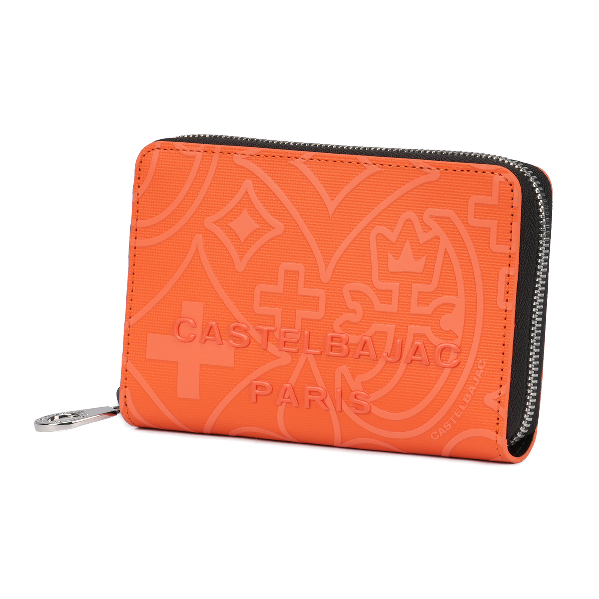 最大55% 1/30から カステルバジャック ミカ ミドル財布 二つ折り財布 メンズ レディース ブランド レザー 本革 ラウンドファスナー CASTELBAJAC mica 070614 | CASTELBAJAC | 02