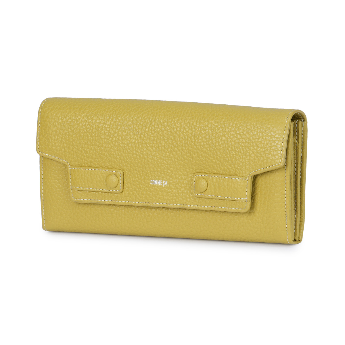 コムサ 長財布 レディース ブランド レザー 本革 大容量 大きめ 薄型 薄い財布 かぶせタイプ ロングウォレット ボンシック COMME CA 74685 | COMME CA | 04