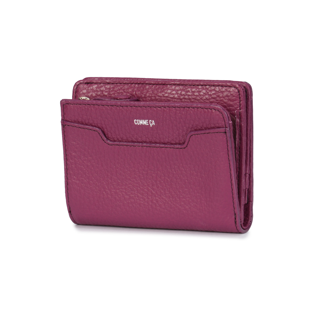 最大37% 2/19限定 コムサ 二つ折り財布 ミニ財布 レディース ブランド レザー 本革 軽量 小さい財布 コンパクトウォレット ボンシック COMME CA 74731 | COMME CA | 06