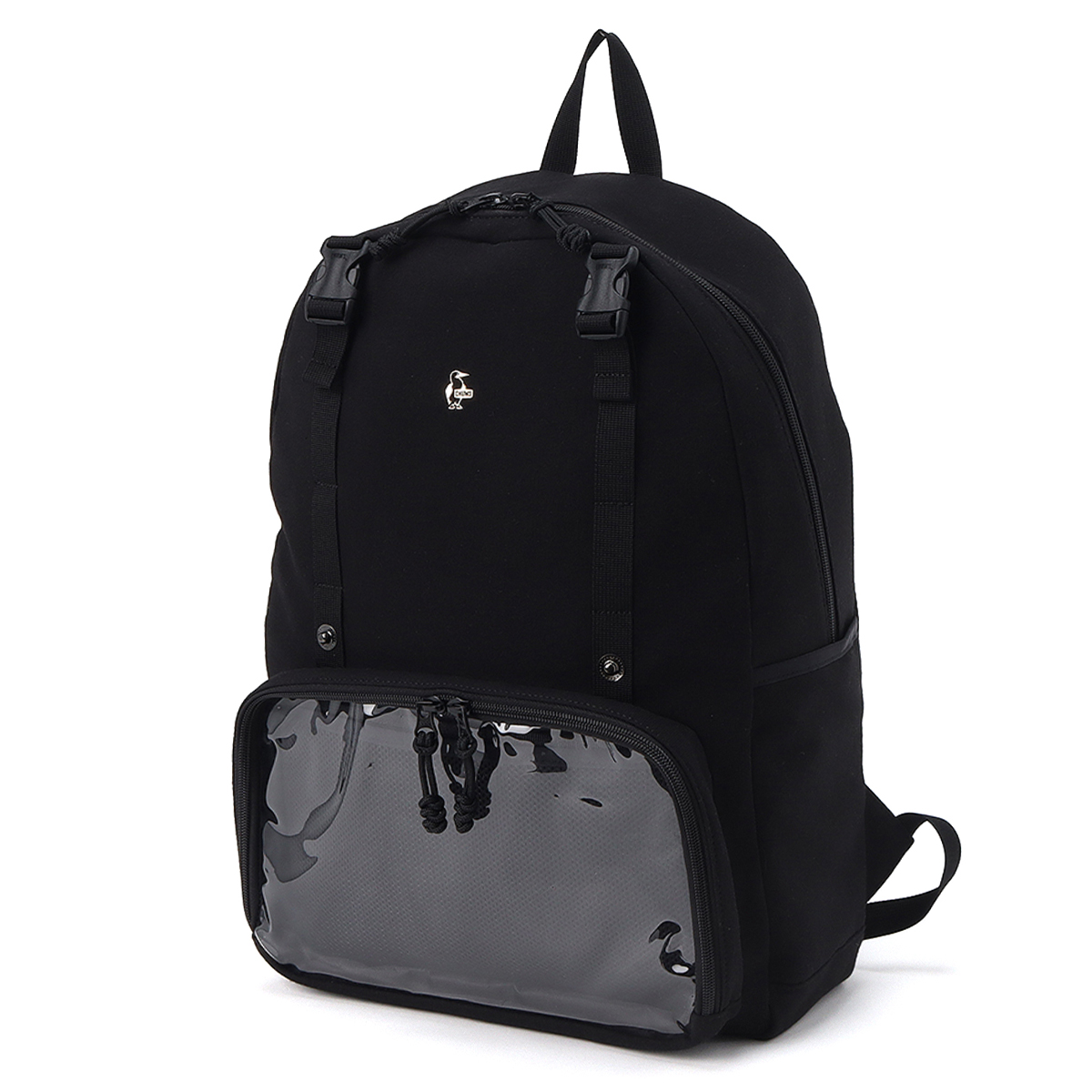 最大51% 12/26限定 チャムス リュック 推し活 痛バ 痛バッグ オタク オタ活 透明 ぬいぐるみ ブランド B4 18L CHUMS Clear Pocket Day Pack Sweat CH60-3891 | CHUMS | 01