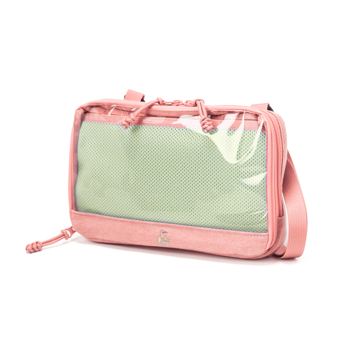 最大42% 12/28限定 チャムス ショルダーバッグ 推し活 痛バ 痛バッグ オタク オタ活 透明 ぬいぐるみ 2.5L CHUMS Clear Pocket Shoulder Bag Sweat CH60-3892 | CHUMS | 03