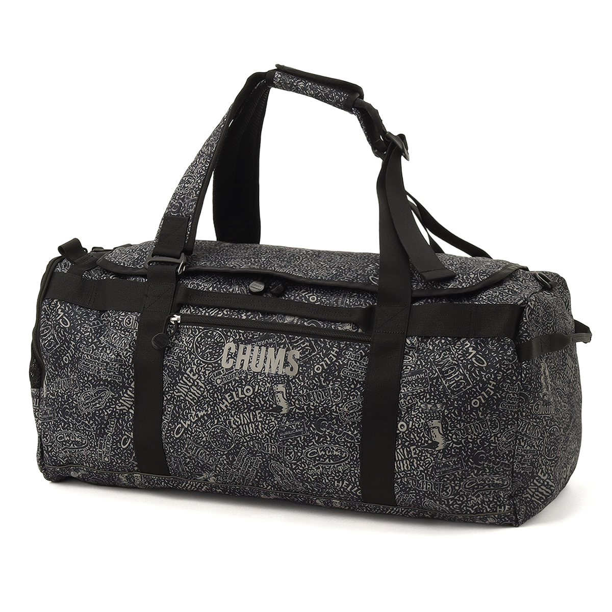 最大51% 3/11限定 チャムス 2WAYボストンバッグ メンズ レディース ブランド パッカブル ダッフルバッグ 軽量 旅行 出張 45L リサイクルバッグ CHUMS CH60-4019 | CHUMS | 04