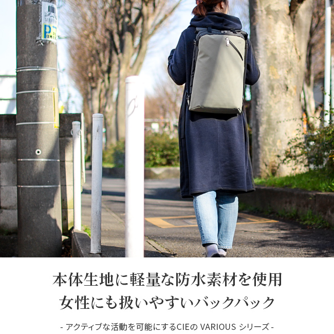 正規取扱店】CIE シー ヴァリアス リュック ビジネスリュック B4