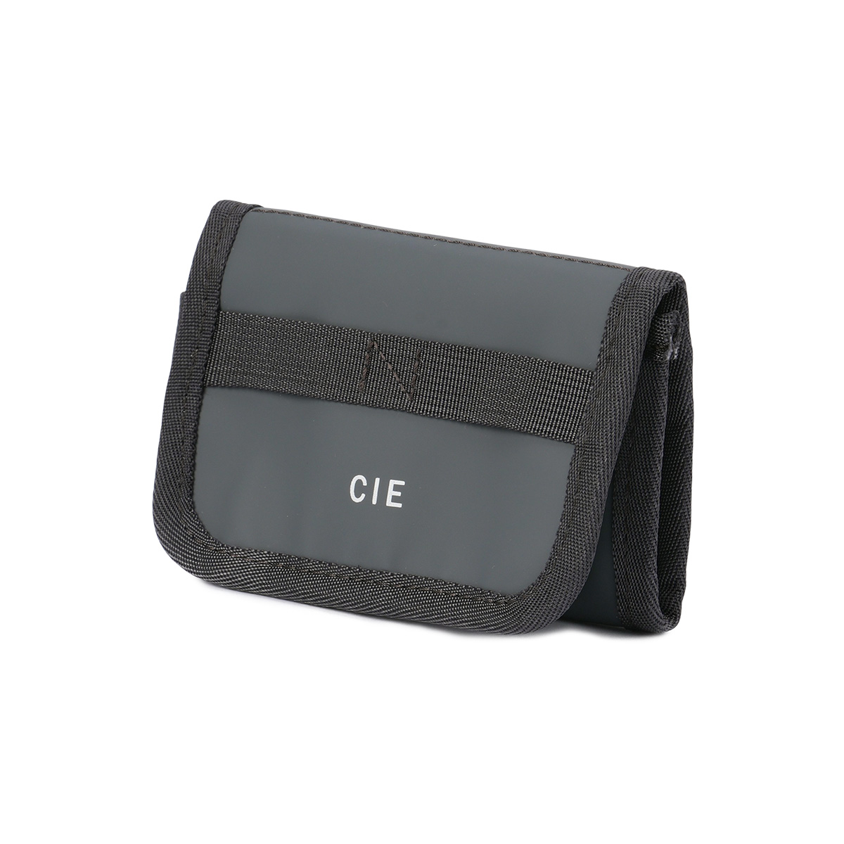 【新品未使用品】CIE グレー 三つ折り財布 CIE（シー） 最大51% 7/3限定 グリッド3 財布 三つ折り財布 ミニ財布