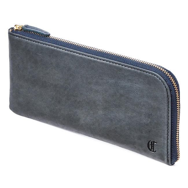 クレドラン 財布 長財布 レディース ブランド 本革 日本製 薄型 薄い財布 レザー L字ファスナー CLEDRAN グランディ CL3126 在庫限り | CLEDRAN | 01