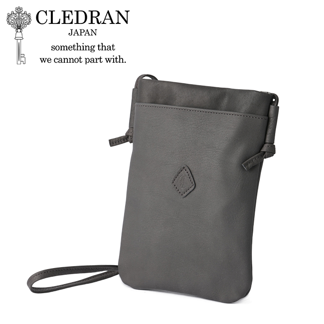 最大42% 12/28限定 クレドラン ショルダーバッグ スマホポーチ レディース ブランド レザー 本革 日本製 軽量 小さめ 斜めがけ ガレ CLEDRAN GALE CL3592 | CLEDRAN | 01