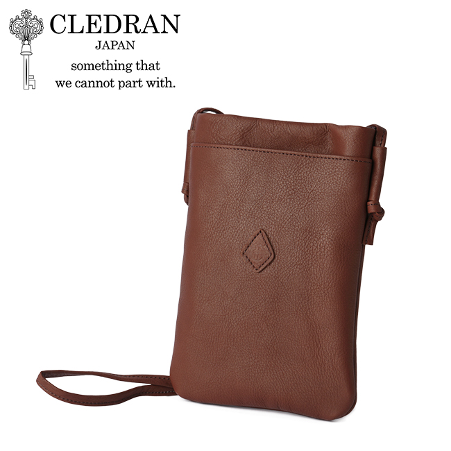 最大42% 12/28限定 クレドラン ショルダーバッグ スマホポーチ レディース ブランド レザー 本革 日本製 軽量 小さめ 斜めがけ ガレ CLEDRAN GALE CL3592 | CLEDRAN | 02