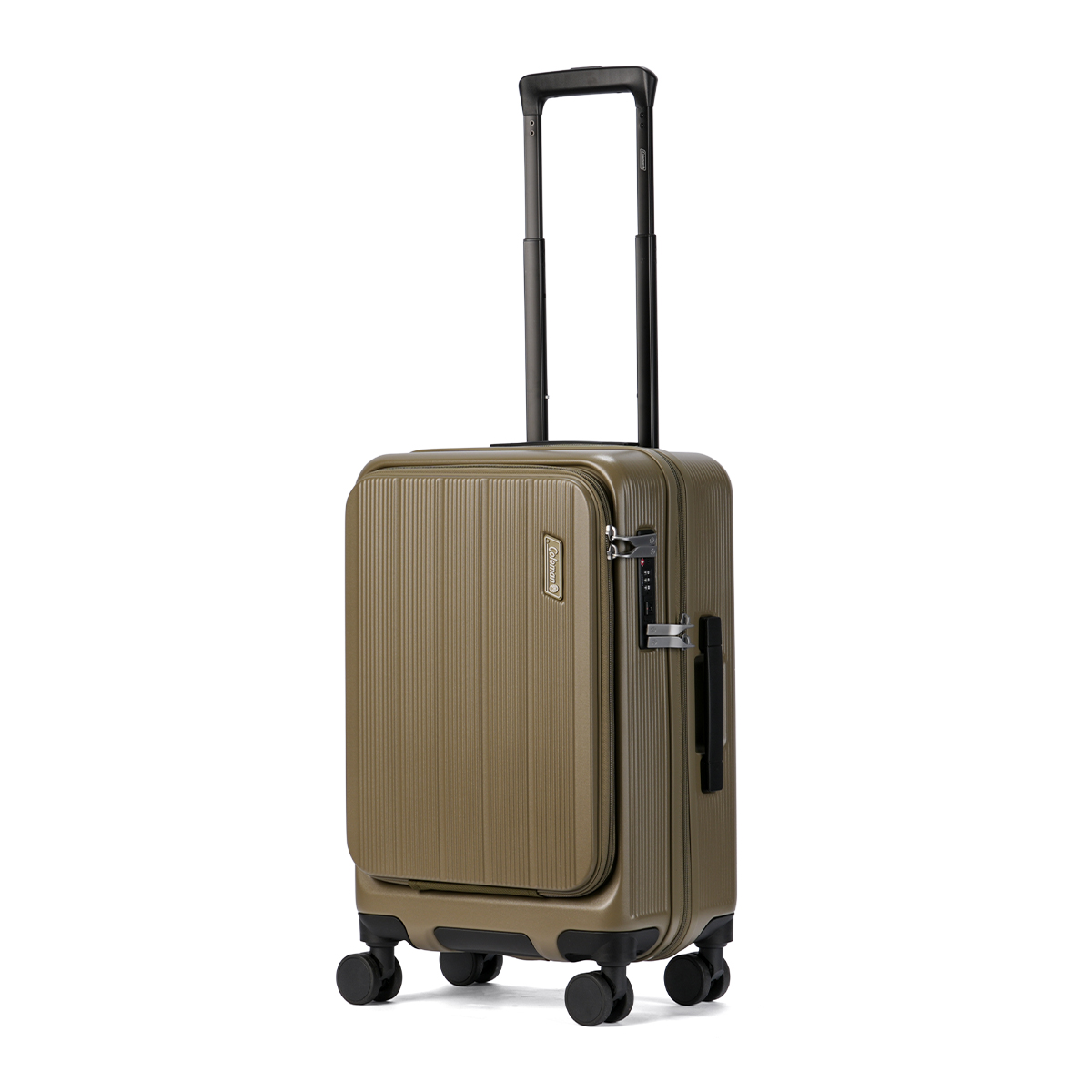 Coleman キャリーケース 大型 イエロー 大型キャリーケース 容量100L 高さ74cm フロントオープン